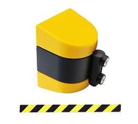 Magnetic Attraction Retractable Belt Barrier, 2/3/5/10 M Wall for Area or Queue Crowd Control(B,5M(16.4FT))