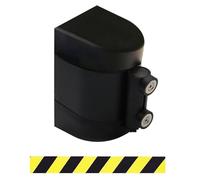 Magnetic Attraction Retractable Belt Barrier, 2/3/5/10 M Wall for Area or Queue Crowd Control(D,10M(32FT))