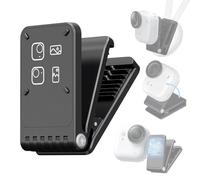 Magnetic Backpack Clip for Insta 360 Go Ultra, 225° Adjustable Quick Release Mount Camera Clip for Backpack Hat Horizontal/Vertical Shooting Camera Mount Compatible with Insta360 Go Ultra Accessories