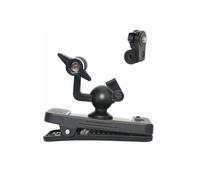 Magnetic Backplate Stand Backpack Clip for DJI 360/OSMO Action 5/6/Pocket 3/Nano,for Insta360 X5/Ace Pro2 Anti-Shake Mount Accessories with 360°Rotating Ball Head (Backpack Clip+1/4” Adapter)