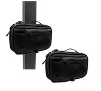 Magnetic Bag Company - Black Fanny Bag Sling Chest Bag for Men and Women | Magnetic Gym Bag for Gym, Travel, Work, and Sports | Keep Your Items Off the Dirty Gym Floor with Magnetic Attachment, Black,
