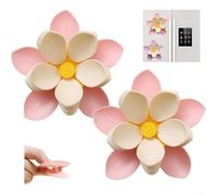 Magnetic Bag Sealers for sakura Design - Heavy Duty Kitchen Clips for Food Storage Bread Coffee Chips Freezer Use(Pink clip)