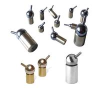 Magnetic ball joint with threaded pin Neodymium Ø 25 mm M5x16 fit tolerance h6 - holds 15 kg - Strong Ball Joint Rare Earth Magnets - Operating temperature: Max. 100 °C