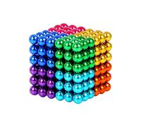 Magnetic Balls Fidget Toy, Stacking Magnetic Balls Tiny Rainbow Magnetic Beads Finger Toys For Adults And Teenagers On Desk (216-5mm)