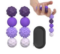 Magnetic Balls Fidget Toys for Adults&Teens, 8Pcs Silicone Sensory Stress Relief Toys with Autism, ADHD, Anxiety, Quiet Executive Desk Magnetic Sensory Fidget Balls,Stocking Stuffers for Women Gifts