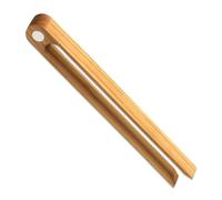 Magnetic Bamboo Toast Tongs, Heat-Resistant Reusable, Non-Slip Kitchen Tool for Cooking & Grilling