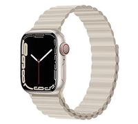 Magnetic Band for Apple Watch Straps 40mm 44mm 41mm 45mm 49mm 38mm 42mm 46mm Men/women,Soft Sport Silicone Loop bracelet for Apple watch series 10 Strap iWatch 9 8 7 6 5 4 3 Ultra/2 se