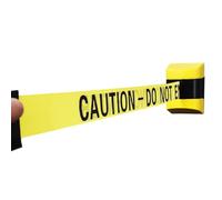 Magnetic Barrier Ropes, Safety Warning Tapes, 'Caution Do Not Enter'wall Mounted Queuing Barrier, Retractable Barrier, ABS Plastic Housing, 5 / 10 m, Warning Tape Personnel Guidance System (5 m)