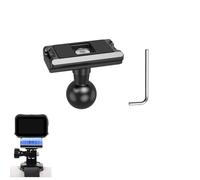 Magnetic Base Compatible with DJI Osmo Nano, 1/4" Interface Mount for Video Transmitter Module (17MM Ball Head Adapter)
