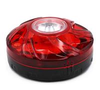 Magnetic Base LED Emergency Warning Lights for Vehicles, Battery Operated Flashing Beacon for Traffic Control, Disaster Scenes