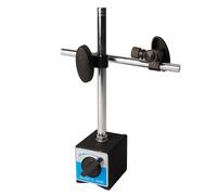 Magnetic Base with Fine Adjustment Stand - 60kg Pull Force - Switchable Magnetic Dial Indicator Holder, Precision Adjustable Arm for Engineering, Machining & Inspection