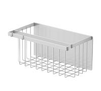 Magnetic Basket for Fridge, with Mesh Ventilation, 31x18x15 Cm, Refrigerator Side Storage Organizer, Laundry Room Dryer Ball Holder, Corner Fit, for Fridge Sides