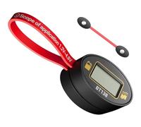 Magnetic Battery Analyzer Meter - 5.91x0.79x0.39 Inch Compact Tester, ABS Silicone Housing, Universal Cell Compatibility | AA C D 9V Household Power Capacity Monitoring Detection Tool