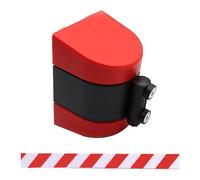 Magnetic Belt Barrier Retractable, Wall Mount Magnetic Retractable Belt Barrier 2-10m for Crowd Control(A,3M/9.8FT)