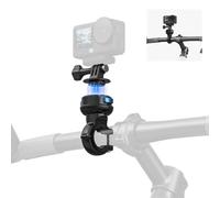 Magnetic Bike Bicycle Handlebar Mount, 360 Degree Rotation Motorcycle Clamp Mount Compatible with GoPro Hero 13 12 11 10 Session DJI Action 6/5 Pro/4 and More Cameras