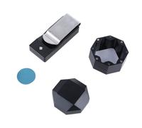 Magnetic Billiard Chalk Case Box with Fixed Clip 3 Layer Pool Chalk Holder Billiard Chalk Case Pool Accessories