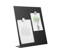 Magnetic Black Board - Stainless Steel Wall Mounted Notice Board - Vertical Multifunction Whiteboard for Classroom Workshop Office Kitchen Study Home Desk Workplace Planning - For Workshop