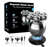 Magnetic Blade Head Shaver 3.0 The Ultimate Shaver for Men, 3.0 Head Shavers for Bald Men 7 Head Floating Shavers for Face, Nose, Body