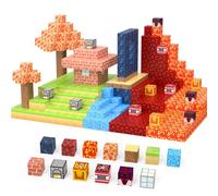 Magnetic Blocks 100 PCS Building Toys Toddler Toys STEM Sensory Construction Toys for 3 4 5 6 7 8 Year Old Boys & Girls, Creative Kids Games Kids Toys Magnetic Protal Set