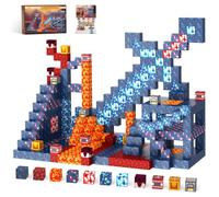 Magnetic Blocks 100 PCS Construction Toys Toddler Toys STEM Magnetic Tiles Building Toys for 3-8 Year Old Boys & Girls, Creative Kids Games Kids Toys