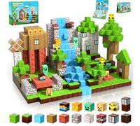 Magnetic Blocks-100PCS Magnetic Building Blocks Magnetic Tiles Stacking, STEM Montessori Sensory Toys for Toddlers Kids Boys Girls Ages 3 4 5 6 7 8 9 10 Birthday Gifts