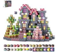 Magnetic Blocks - 198PCS Magnetic Tiles Building Blocks Cubes STEM Sensory Stacking Toys Kit, Creative Christmas Birthday Gifts for Kids Boys Girls Ages 5 6 7 8 9 10 12+ Years Old