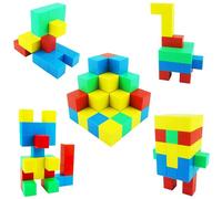 Magnetic Blocks,32PCS Large Magnetic Building Blocks for Toddlers ,STEM Preschool Educational Stacking Cubes for Kids,Sensory & Montessori Toys Birthday Gift for Boys Girls Age 3 4 5 6 7(1.30 Inch)