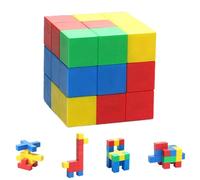 Magnetic Blocks for Kids | Reusable Spatial Reasoning,Building Blocks Construction Game | for Birthday Christmas Children's Day Home Kindergarten Boys Girls