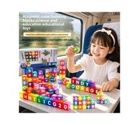 Magnetic Blocks Learning With Metal Case For Kids Communication Cognitive Skills