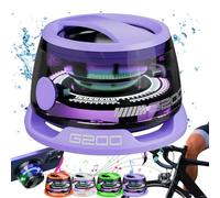 Magnetic Bluetooth Speaker,G200 Small Wireless Conduction Speaker,Portable Colorful Speaker with Color Light Phone Stand Speaker,IPX7 Waterproof Bluetooth 5.3 Wireless Stereo,for Home,Outdoors,Pool