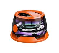 Magnetic Bluetooth Speaker, Wireless Phone Stand Gaming, Waterproof Portable for Shower, Outdoor, Golf, Gifts for Teens Christmas Holiday (Orange)