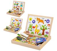 Magnetic Board for Kids - Wooden Writing Board | Educational Drawing Toy | Preschool Classroom Learning Tool - School Game for and - Durable Magnetic for Kids