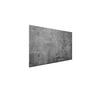 Magnetic Boards MetalBoard Concrete Cement 60x40cm a Magnetic Metal Poster with an Imprint for All Types of Magnets, Wall Mounted Durable 3D Printed + a Set of Accessories Included