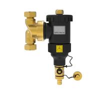 Magnetic Boiler Filter - Thread Separator DN20 DN32, Stainless Steel Mud Trap, Protection of the Heating System from Rust Deposits, Central Heating Filter for More Efficient Maintenance of Pipes