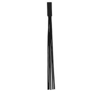 Magnetic Book Mark for Men Leather Ribbon Page Marker Black