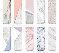 Magnetic Bookmark with Marble Texture