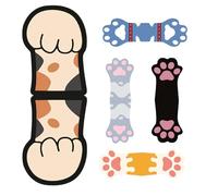 Magnetic Bookmarks | 5 Pack Cat Paw Reading Supplies | Page Markers Cute Bookmarks - for Women, Men, Kids, Teachers, Students, Readers, Home, Office, School, Travel