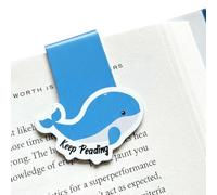 Magnetic Bookmarks for Women, Cute Dolphin Book Markers for Reading Lovers, Strong Page Clips for Students & Teachers, Unique Dolphin Gifts for Women Men, Book Club Gift Ideas for Readers