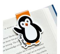 Magnetic Bookmarks for Women, Cute Penguin Book Markers for Reading Lovers, Strong Page Clips for Students & Teachers, Unique Penguin Gifts for Women Men, Book Club Gift Ideas for Readers