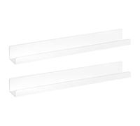 Magnetic Bookshelf, Metal Floating Book Holder, 2 Pieces for Whiteboard School Supplies Teachers Children Office