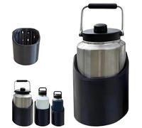 Magnetic Bottle Mounts for 46, 50, 64 Oz, Portable Water Bottle Storage Rack, Heavy Duty Magnetic Cup Holder for Truck Golf Cart Tractor RV Bus Fridge Lawnmower (64 Oz)