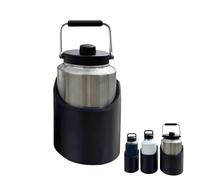 Magnetic Bottle Mounts for 46, 50, 64 oz, Portable Water Bottle Storage Rack, Strong Magnet Truck Cup Holders, 3D Printed Magnetic Jug Holder for Golf Cart Tractor Bus Lawnmower (64 oz)