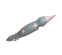 Magnetic Bottle Opener, Can Opener Sticks to Metal Surfaces, Flat Bird Beak Design Drink Opener, for Kitchen, Travel, Camping, Picnic, Restaurant