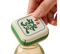 Magnetic Bottle Opener, Portable Manual Bottle Opener Kitchen Accessory - Universal Bottle Opener - Accessory for Soft Drinks Home, Kitchen, Bar, Travel, Camping, Fridge, Fridge