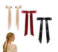 Magnetic Bow Clip, Strong Hold Magnetic Bow Clips, Seamless 2-in-1 Design For Thick And Thin Hair, Creating Ponytails And Semi Tied Hairstyles(ALL COLOR)