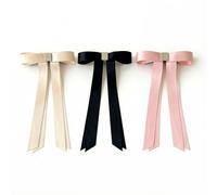 Magnetic Bow Hair Clip,Strong Hold No-Slip Hair Clips, Seamless 2-in-1 Design for Secure & Stylish All-Day Hairstyles for Women & Girls (3 Colour Set)