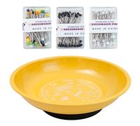 Magnetic Bowl - Sewing Pincushion, Magnetic Pin Holder | Durable Sewing Machine Magnet, Sturdy Pin Storage Bowl, Magnetic Organizer with 150 Head Pins, Sewing Tool for Tidy