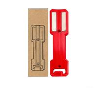 Magnetic Bracket Dual Strong Magnets Secure Metal Attachment Can Bottle Organizer Space Saving Vertical Wall Mount Sturdy Plastic Quick Tool-Free Install for Garage Workshop DIY(red)