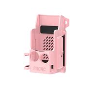 Magnetic Bracket for DJI OSMO POCKET 3,Two-jaw Magnetic Back Clip Adapter Bezel Cold Boot Expansion Accessories,Dual-Claw Mount (Pink)