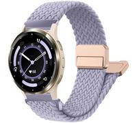 Magnetic Braided 18mm 20mm 22mm Watch Band Compatible With Garmin Venu 3s/4/ Vivoactive 6/5/4/3/3 Music Bands, Breathable Soft Nylon Bands for Forerunner 165/265s/265/255/Venu 3/2/2s Men Women